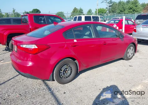 2016 Kia Forte Lx z USA, uszkodzony, nr VIN KNAFX4A60G5560224